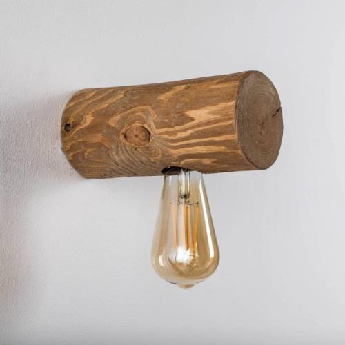 Envostar Beam væglampe, 1 lyskilde, lyst fyrretræ
