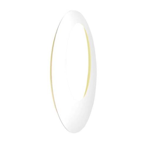 Escale Blade Open LED-væglampe, hvid, Ø 95 cm