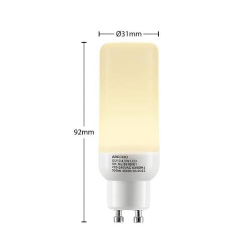 Arcchio LED-lampe i rørform GU10 4,5W 3.000 K