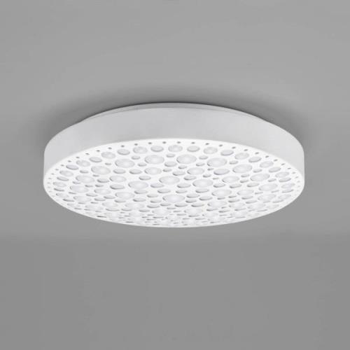 Chizu LED-loftlampe Ø 40,5 cm kan dæmpes RGB hvid