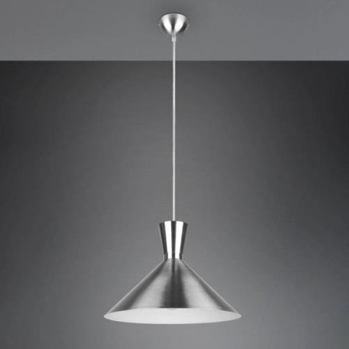 Enzo hængelampe, Ø 35 cm, nikkel, 1 lyskilde
