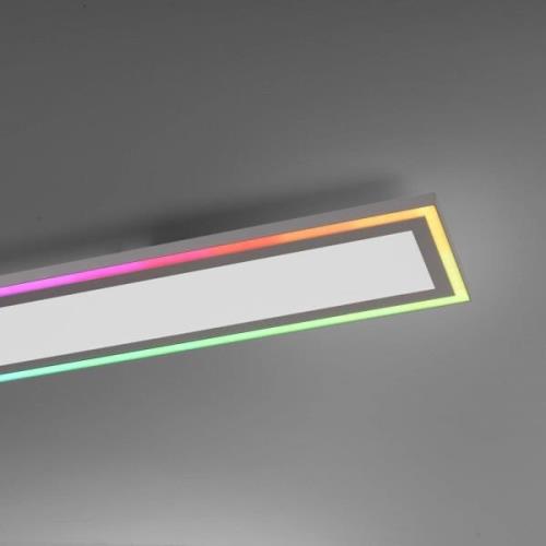 LED-loftslampe Kant, CCT + RGB, 100x18cm
