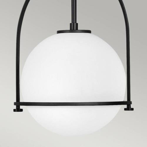 Somerset hængelampe, 1 lyskilde, sort