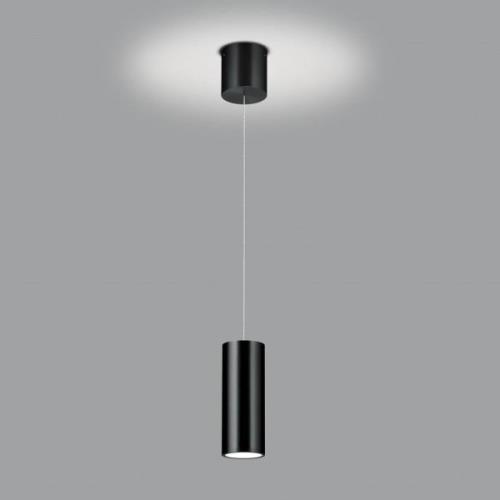 Helli LED-hængelampe op/ned sort, 1 lyskilder