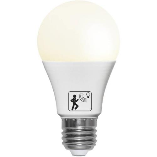LED-lampe A60 E27 4,8W 2700K med bevægelsessensor