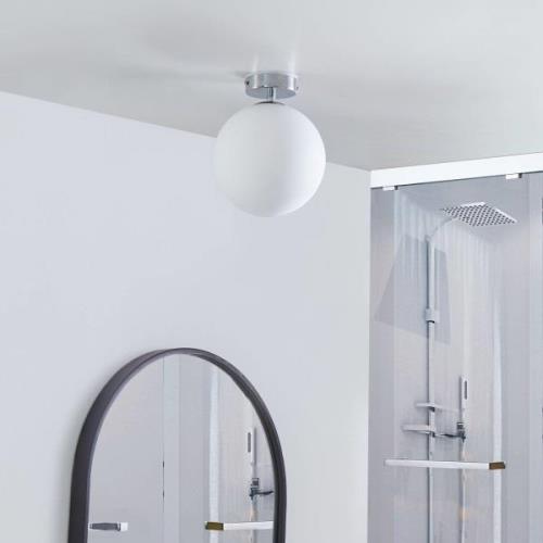 Arcchio Maviris LED-loftlampe til badeværelset, kugle, 18 cm