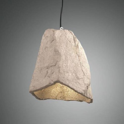 Rock hængelampe i steenlook