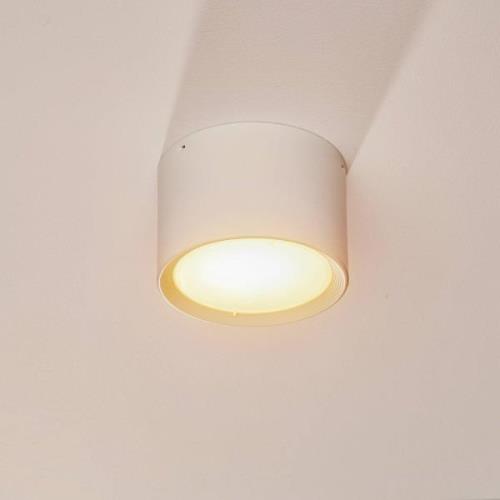 Ita LED-downlight i hvid med skærm, Ø 12 cm