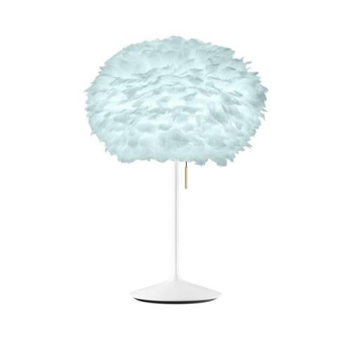 UMAGE Eos mini bordlampe, lyseblå/hvid
