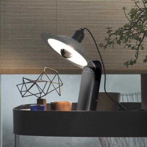 Stilnovo Lampiatta LED-væg-/bordlampe, sort