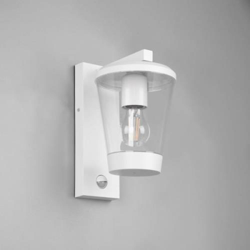 Cavado udendørs væglampe med bevægelsessensor, hvid