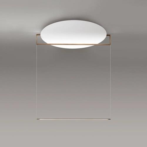 ICONE Essenza LED-hængelampe 927 Ø90cm hvid/bronze