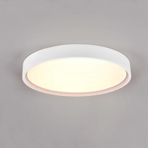 Doha LED-loftlampe, CCT, mat hvid