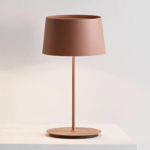 Vibia Warm 4896 bordlampe, Ø 22 cm, brun