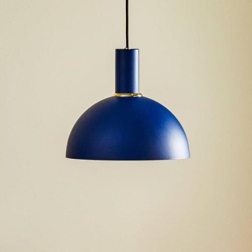 Selma hængelampe, 1 lyskilde, blå, Ø 28 cm