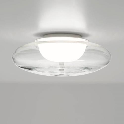 Casablanca Bloo LED-loftlampe, glasskærm
