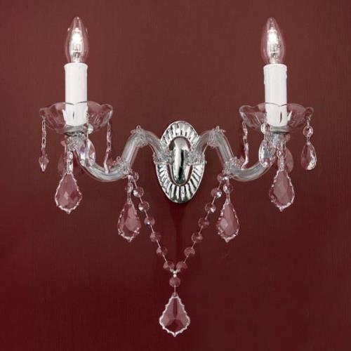 Krystal væglampe Maria Theresia