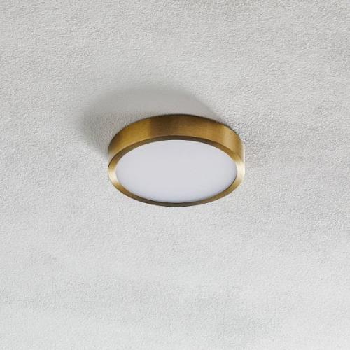 Bully LED-loftslampe med patina-look, Ø 14 cm