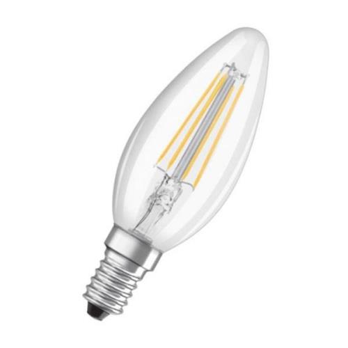 OSRAM LED stearinlyslampe E14 4,8W 827 dæmpbar