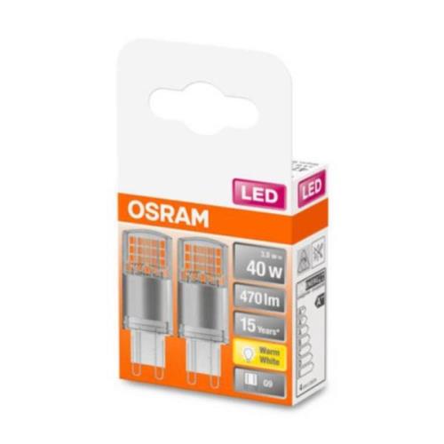 OSRAM LED-stiftsokkelpære G9 4,2 W 2.700 K klar, 2