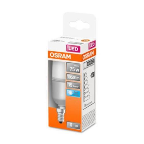 OSRAM LED-lampe Star Stick E14 10W universal hvid