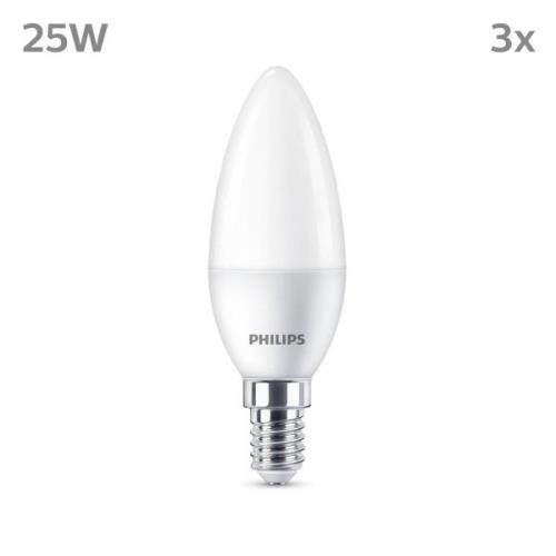 Philips LED-kerte E14 2,8 W 250lm 2.700 K mat 3