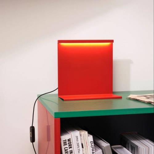 HAY LBM LED-bordlampe med dæmper, tomatrød