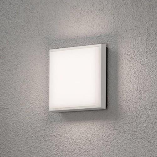 Rakel udendørs LED-væglampe, kvadratisk