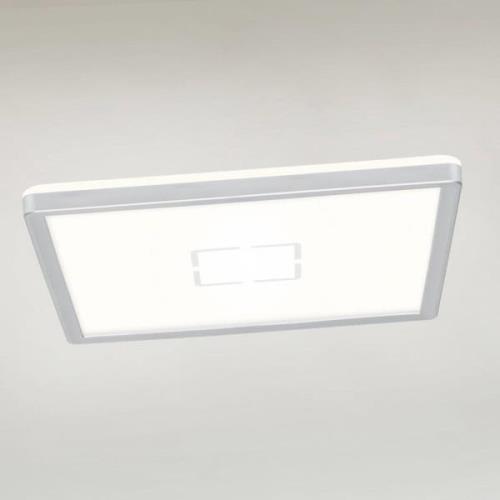 LED-loftslampe Free, 29 x 29 cm, sølv