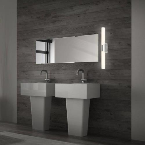 Badeværelses- og spejllampe Klak Brilo, krom, 47 cm
