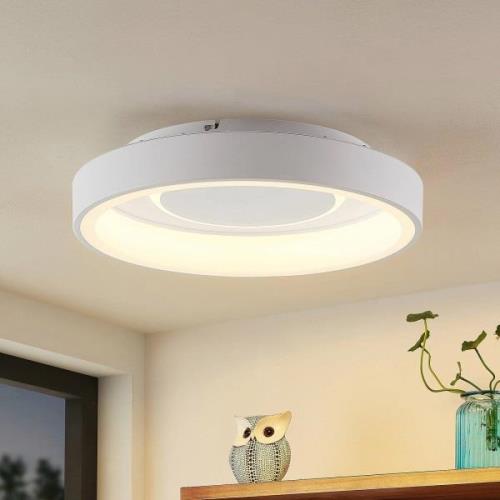 Lindby Izan LED-loftlampe, RBGW, hvid