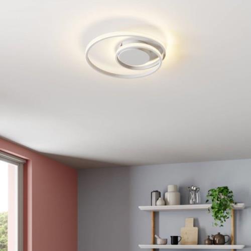 Lindby Kyron LED-loftslampe, mat hvid
