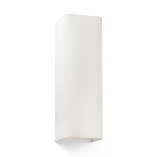 Cotton væglampe, kantet, 37 x 12 cm, beige