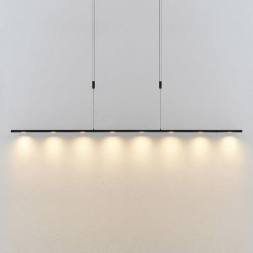 Lucande Stakato LED-hængelampe 8 lk, 180 cm lang