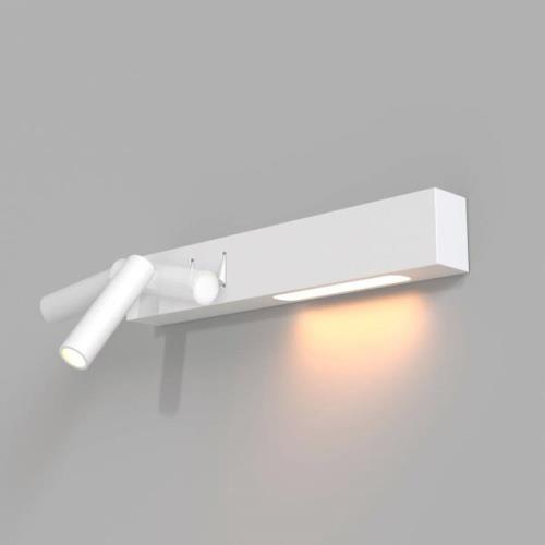 Maytoni Comodo LED-væglampe, læselampe, hvid