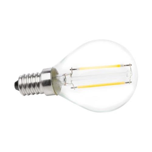 Müller Licht LED-filamentpære E14 G45 2 W 827 klar
