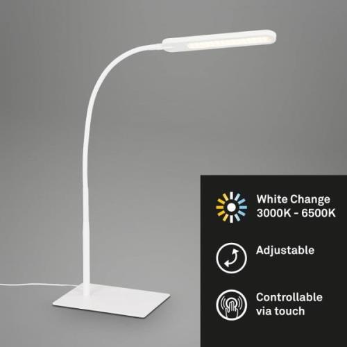 LED-bordlampe servo, dæmpbar, CCT, hvid