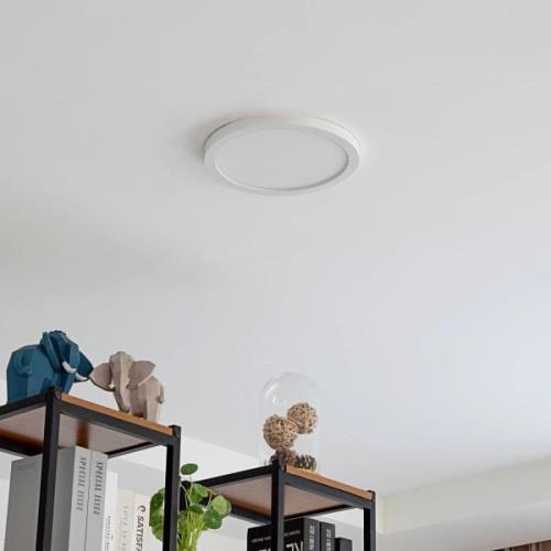 Solvie LED-loftslampe, hvid, rund, Ø 30 cm