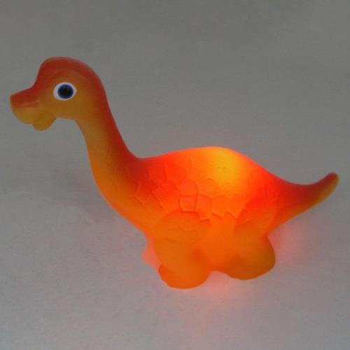 Brachiosaurus LED-natlampe, batteridrift