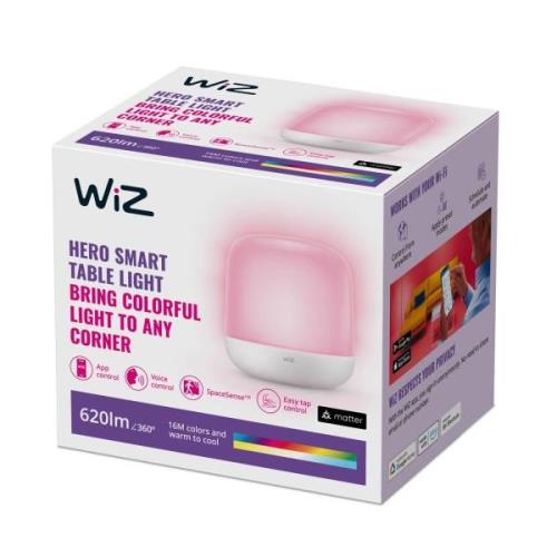 WiZ Hero LED-bordlampe RGBW, transportabel