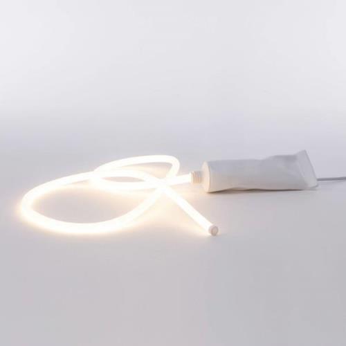 Daily Glow deko LED-bordlampe som tandpastatube