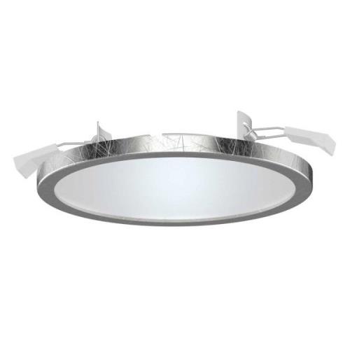 Lightme Aqua Pur LED-indbygningsspot Ø14,7 cm sølv