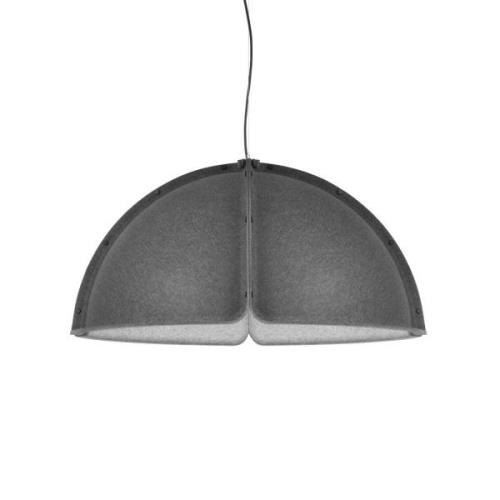 LED-pendel Hood 1x23W Ø120cm mørkegrå