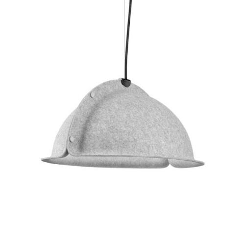 LED-pendel Hood Mini 1x23W Ø60cm lysegrå