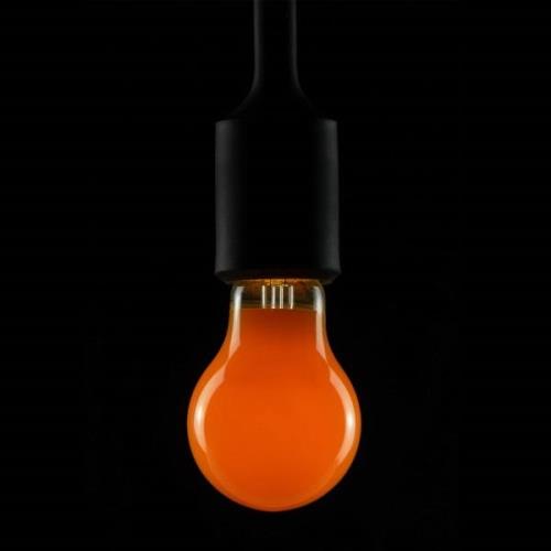 LED-pære, orange, E27, 2 W, dæmpbar