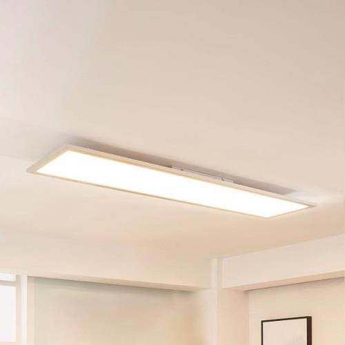 Arcchio Lysander LED-panel, CCT 119 cm, 58 W, sølv