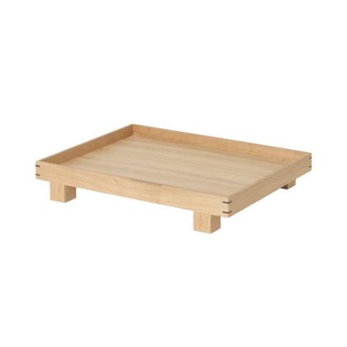 ferm LIVING Bakke Bon Small, længde 36 cm, lys, træ