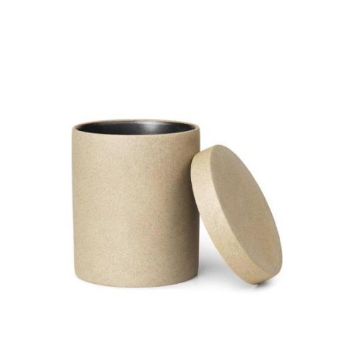 ferm LIVING Bon-beholder, højde 10,5 cm, beige, porcelæn