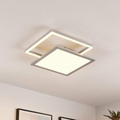 Lucande Senan LED-loftlampe, kvadrater