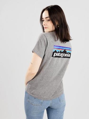 Patagonia P-6 Logo Responsibili T-shirt grå